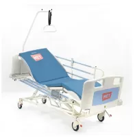 Кровать электрическая реанимационная MET PЕ-220, артикул 17573, кардиокресло, с регулировкой высоты