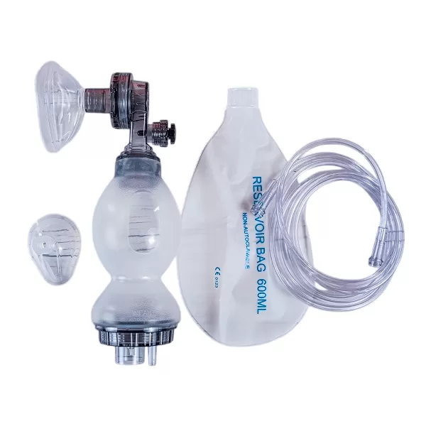 Аппарат искусственной вентиляции легких ручной МЕДПЛАНТ АДР-МП-Н C-1 без аспиратора, многоразовый, неонатальный, артикул 1648