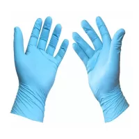 Перчатки смотровые нитриловые неопудренные нестерильные (упаковка 50 пар) 