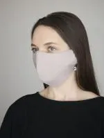 Маска защитная трехслойная Амама 1шт