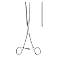 Зажим кишечный эластичный для детей прямой 200 мм Hilbro 52.0210.20