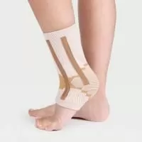 Бандаж на голеностопный сустав Экотен AS-E02 с ребрами жесткости 