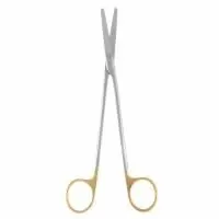 Ножницы для тонзилэктомии вертикально-изогнутые ТС Hilbro 180 мм 10.5509.18