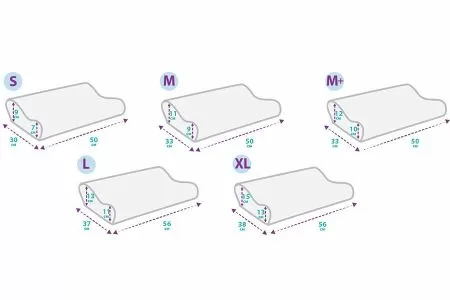 Подушка ортопедическая Тривес Evolution ТОП-900/Т.900Н Uno hard, с эффектом памяти, жесткая