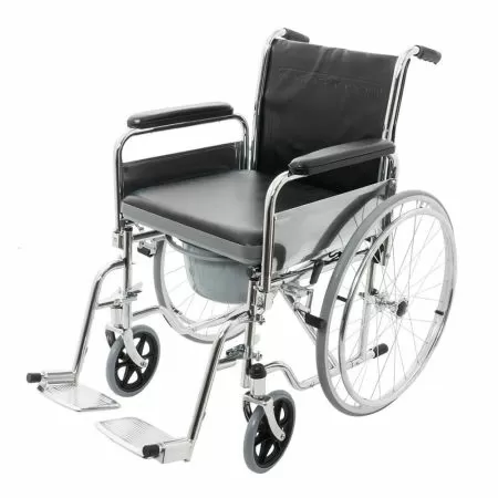 Кресло-коляска Barry W5 с санитарным оснащением, ширина сиденья 45 см