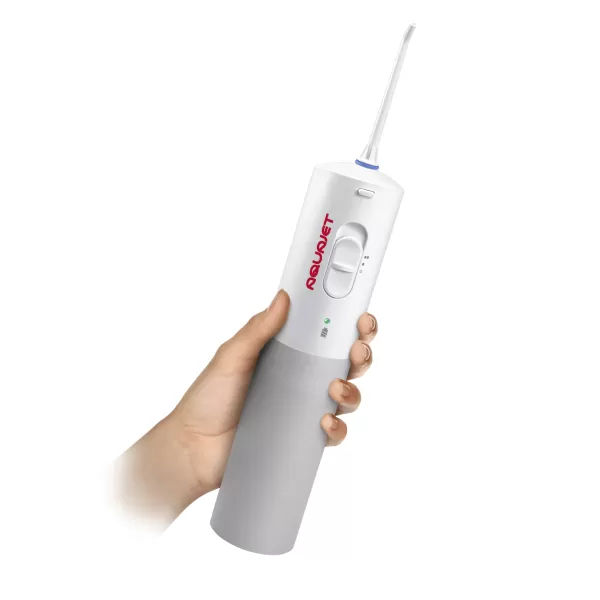 Ирригатор портативный Little Doctor LD A3 серый, зарядка от USB, любая емкость для воды