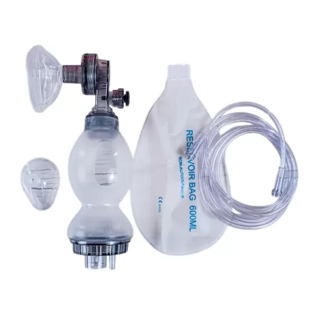 Аппарат искусственной вентиляции легких ручной МЕДПЛАНТ АДР-МП-Н C-1 без аспиратора, многоразовый, неонатальный, артикул 1648