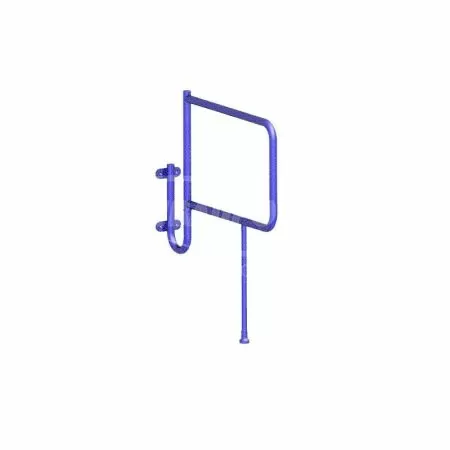 Поручень для инвалидов ПУН-01.01.775.110.890 для унитаза напольно-настенный