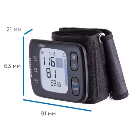 Тонометр автоматический на запястье Omron RS7 Intelli IT (HEM-6232T-RU)