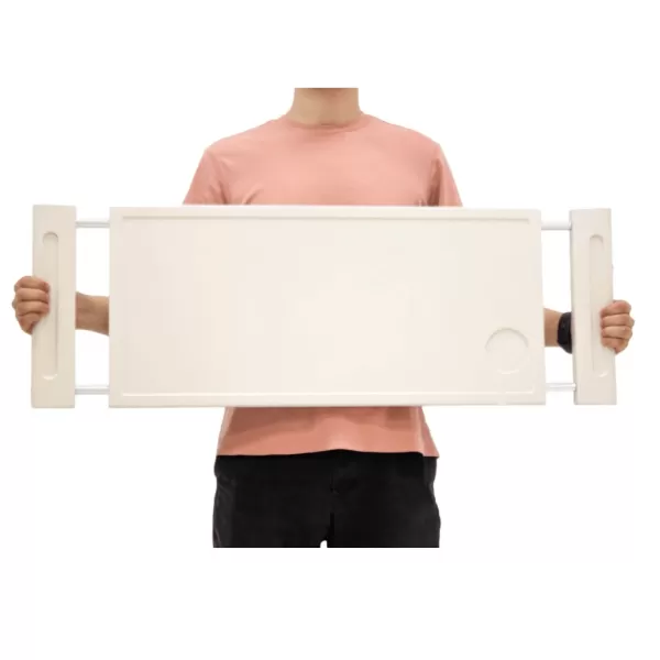 Столик надкроватный МЕТ, артикул 16427, с регулировкой ширины от 80 до 105 см