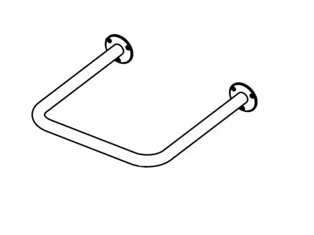 Поручень для инвалидов ПР-05.04.450.400 для раковины нижний