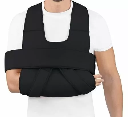 Бандаж на плечевой сустав (повязка Дезо) Orliman C-41, цвет черный