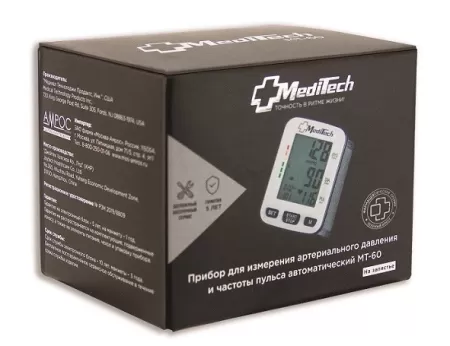 Тонометр автоматический на запястье MEDITECH МТ-60