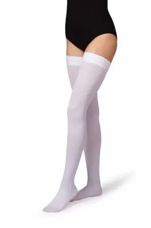 Чулки компрессионные B.Well CARE JW-224 унисекс 2 класс компрессии с закрытым носком антиэмболические для операции белые 