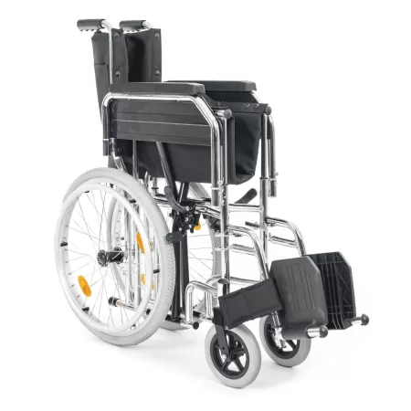 Кресло-коляска МЕТ TRANSIT 150 для узких проходов, ширина сиденья 43 см, колеса пневматические