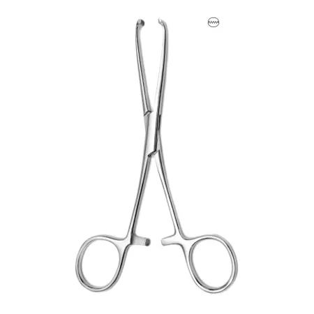 Зажим для захватывания кишечной стенки 5х6 зубый 155 мм Hilbro 52.0023.15