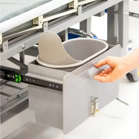 Кровать механическая МЕТ REMEKS, артикул 21077, кардиокресло, туалет, с функцией переворота, нагрузка до 150 кг