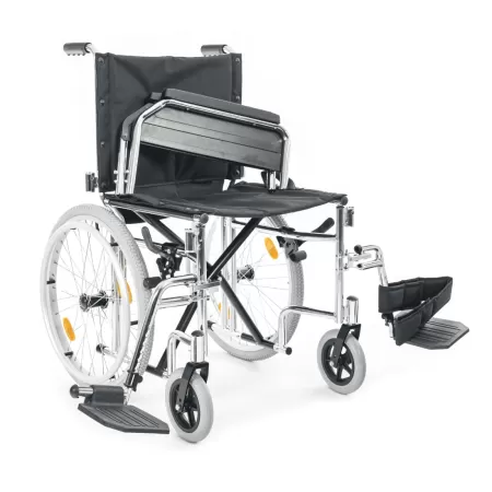 Кресло-коляска МЕТ TRANSIT 150 для узких проходов, ширина сиденья 43 см, колеса пневматические