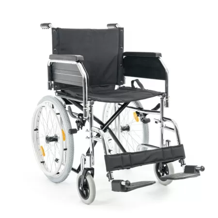 Кресло-коляска МЕТ TRANSIT 150 для узких проходов, ширина сиденья 48 см, колеса пневматические