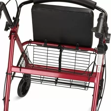 Ходунки-роллаторы Армед KR966LH с сиденьем, корзиной и повышенной грузоподъемностью до 120 кг