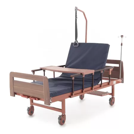 Кровать механическая MED-MOS Е-8 ЛДСП коричневый
