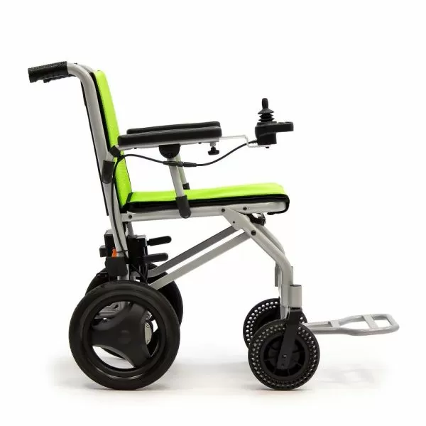 Кресло-коляска с электроприводом MET CHITO с алюминиевой рамой, ширина сиденья 43 см