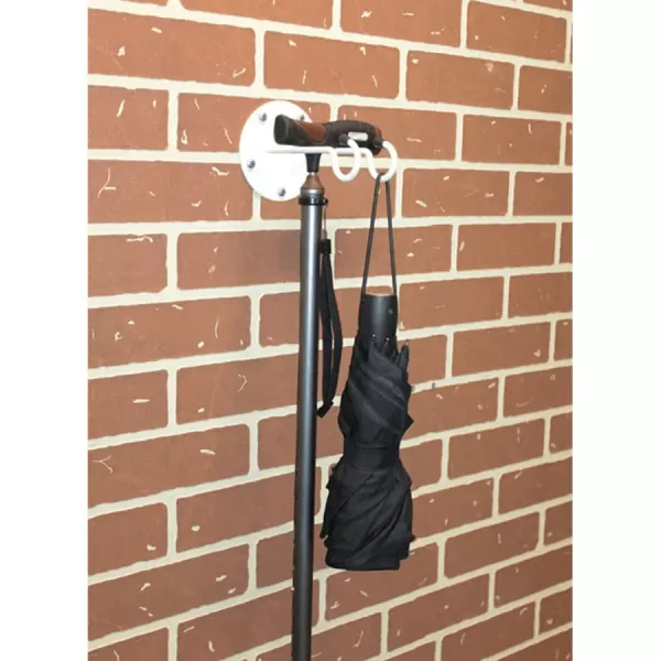 Крючок для трости и костылей 670 01 Т4-01 Б, 1 шт, цвет белый