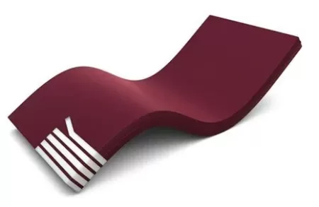 Матрац универсальный ЭсДжиМедикал НПВ 8241 (2000x900x80) бордовый