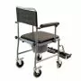 Кресло-каталка Barry W2 с санитарным оснащением, ширина сиденья 44 см