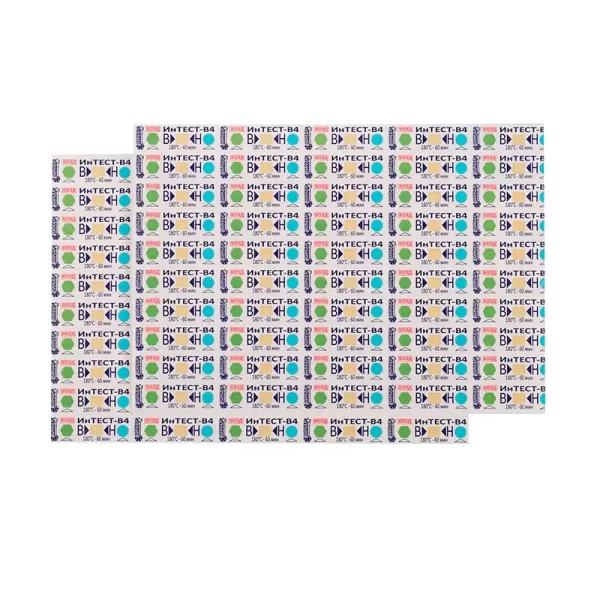 Индикатор воздушной стерилизации ИнТЕСТ-В4-180/60, №500