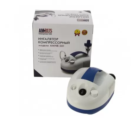Ингалятор компрессорный AMRUS AMNB-501 компактный