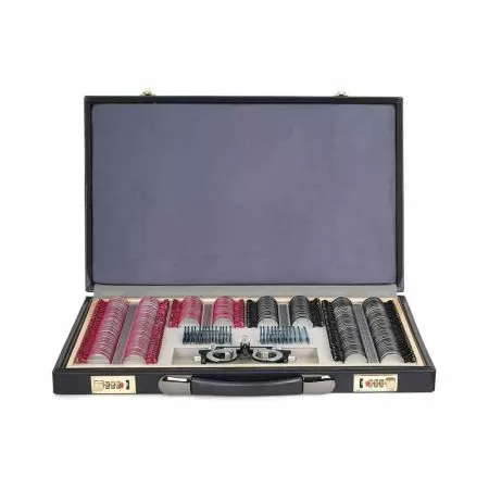 Набор на 266 пробных очковых линз Армед в металлической обойме с оправой без поверки