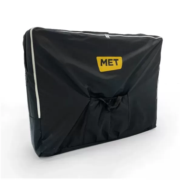 Стол массажный MET Comfort W3, артикул 18451, 3-х секционный складной на буковом каркасе с регулировкой высоты, кремовый