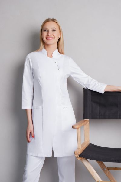 Блуза медицинская женская "Доктор Стиль" Восток (рукав 3/4)