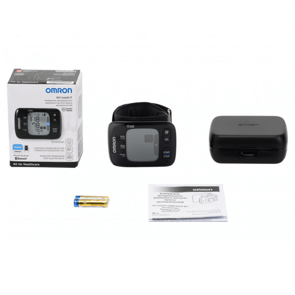 Тонометр автоматический на запястье Omron RS7 Intelli IT (HEM-6232T-RU)