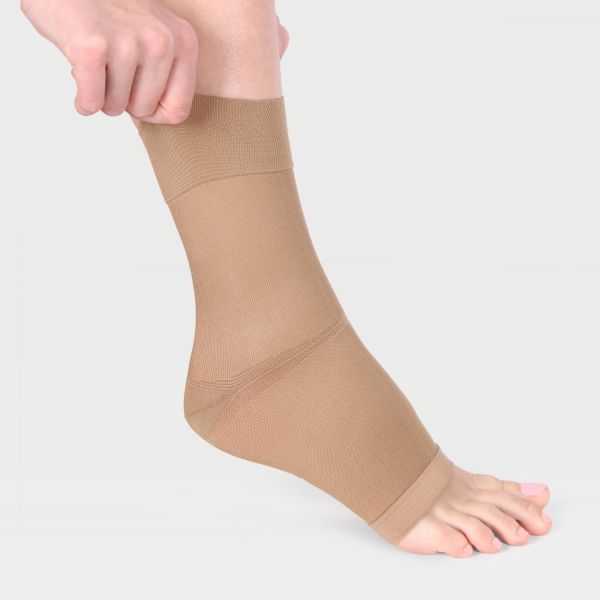 Бандаж на голеностопный сустав Экотен AS-E06 бежевый 
